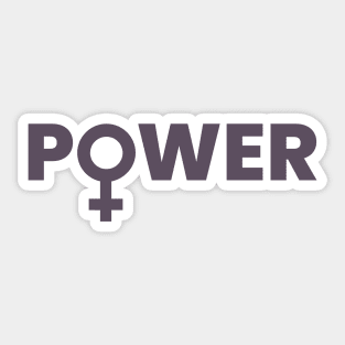 girl power feminist Sticker